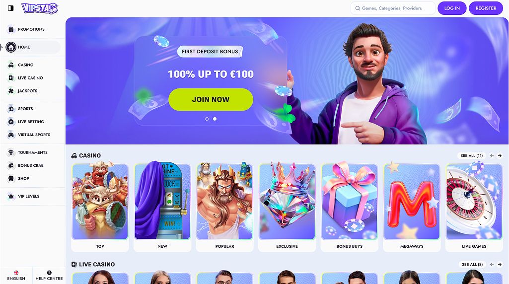 Vipsta Casino – Tarptautinė Lošimų Platforma 2026 Casino